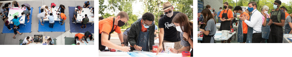 Inaugural Class Takes on Community Mural Project