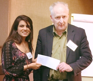 Shahana Ayub, MD, receives third place for her poster