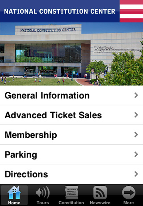 Drexel School of Education Creates iPhone App for National Constitution Center