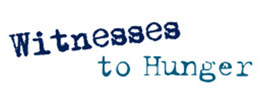 Witnesses to Hunger logo