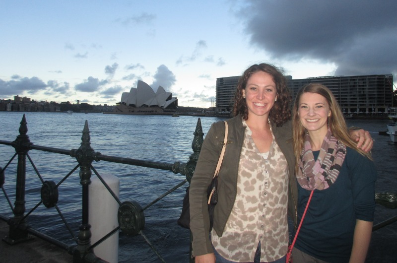 Australia: Kara Spiller (left) and Pamela Graney in Sydney.