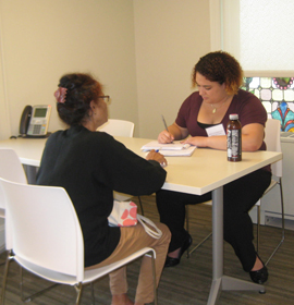 Law students gain firsthand experience working with real clients in need of legal services.