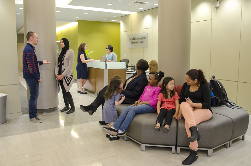 Clients of all ages are welcomed at Drexel's Psychological Services Center.