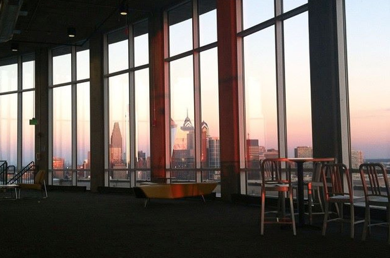 A view of Philadelphia's skyline. Photo by Alexandra Atiyeh, BS environmental science '16.