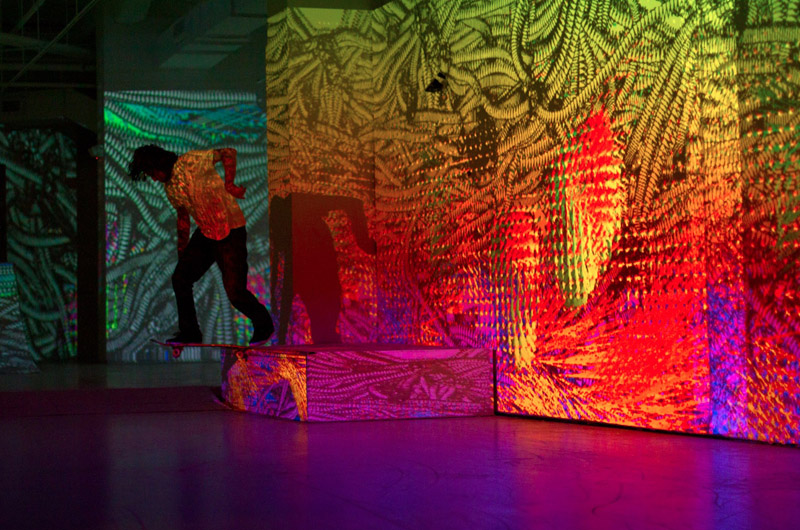 Drexel Gallery Transforms into Motion Responsive PopUp Skateboard Park in “Philly Radness