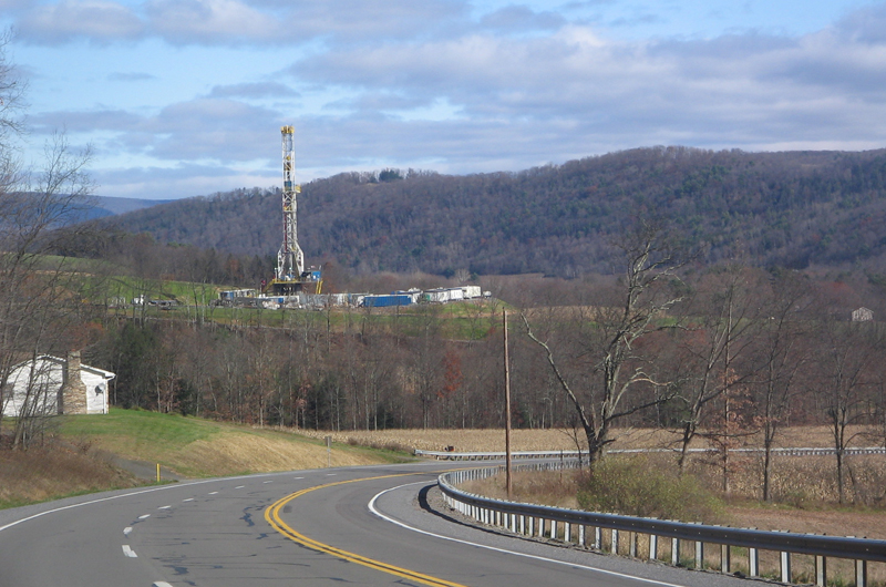 Marcellus Shale gas tower