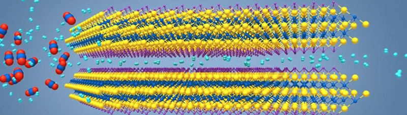 MXene gas separation