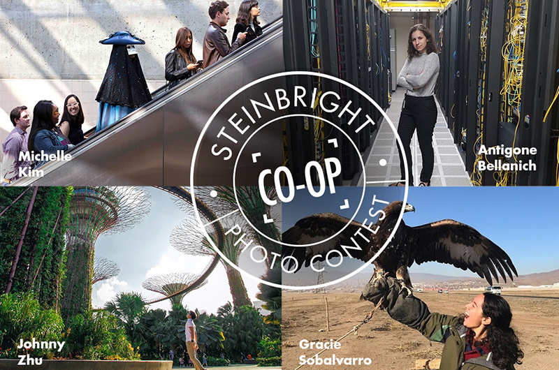 Every year, the Steinbright Career Development Center hosts the contest, with students on co-op over the last year submitting photos in both the @work and @play categories. 