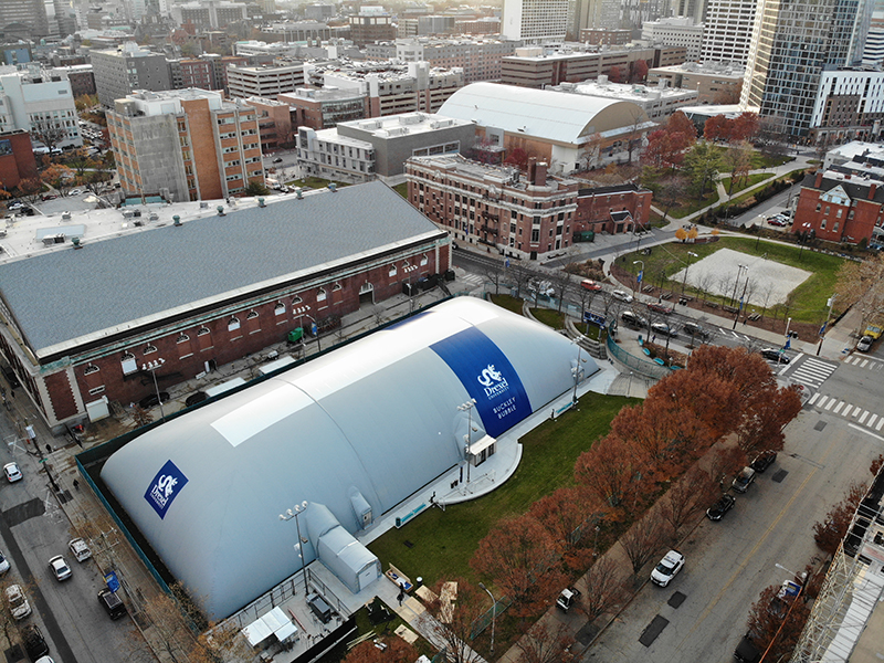 Athletic Bubbles Inflated to Improve Athletic Programming Now Drexel University