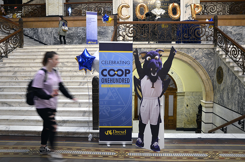 As part of its celebration of the 100th anniversary of its cooperative education program this academic year, Drexel University hosted the inaugural University-wide Co-op Send-off celebration.
