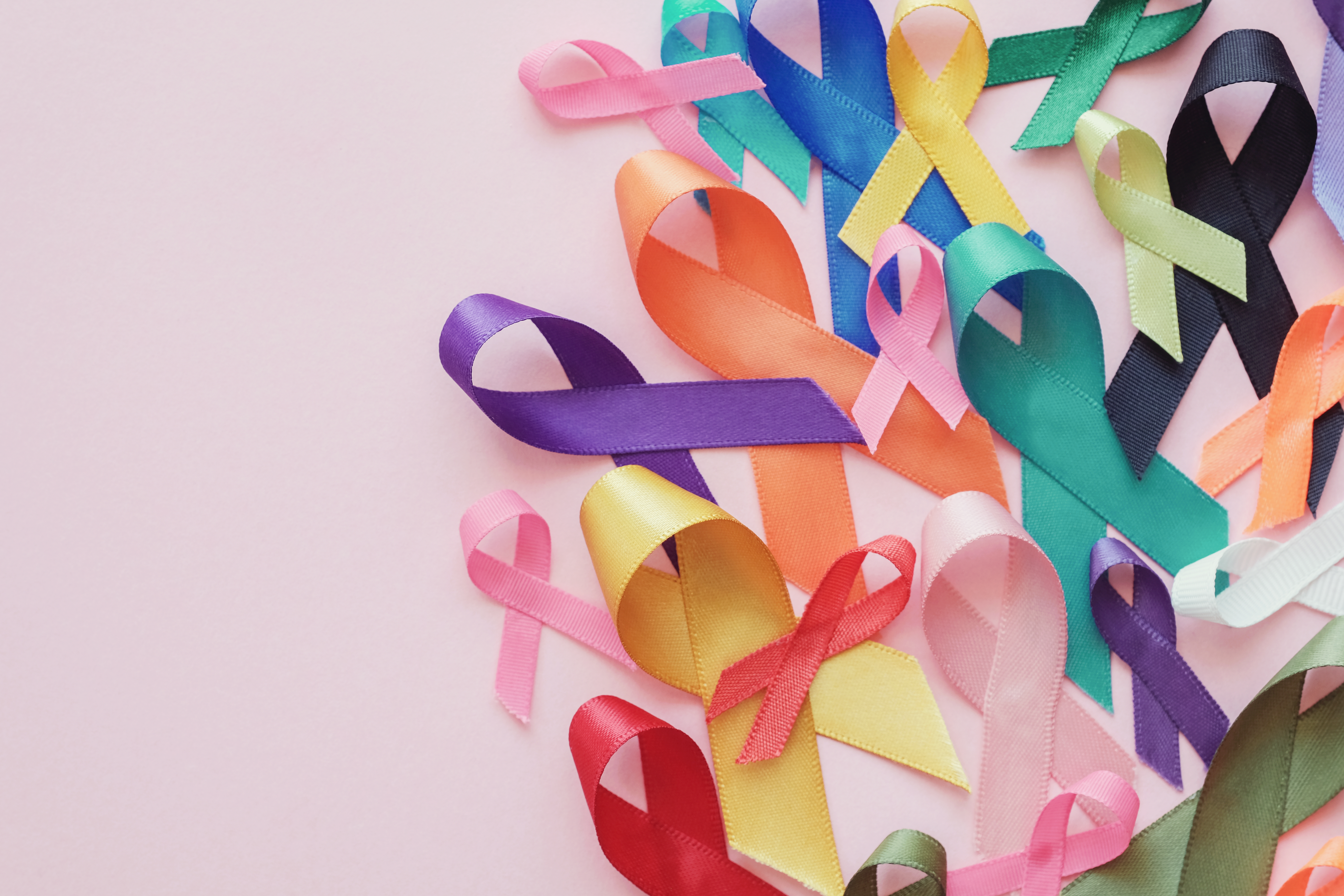 Cancer awareness ribbons