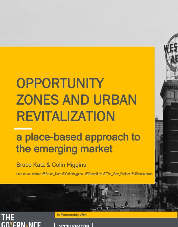 Cover of Opportunity Zones and Urban Revitalization