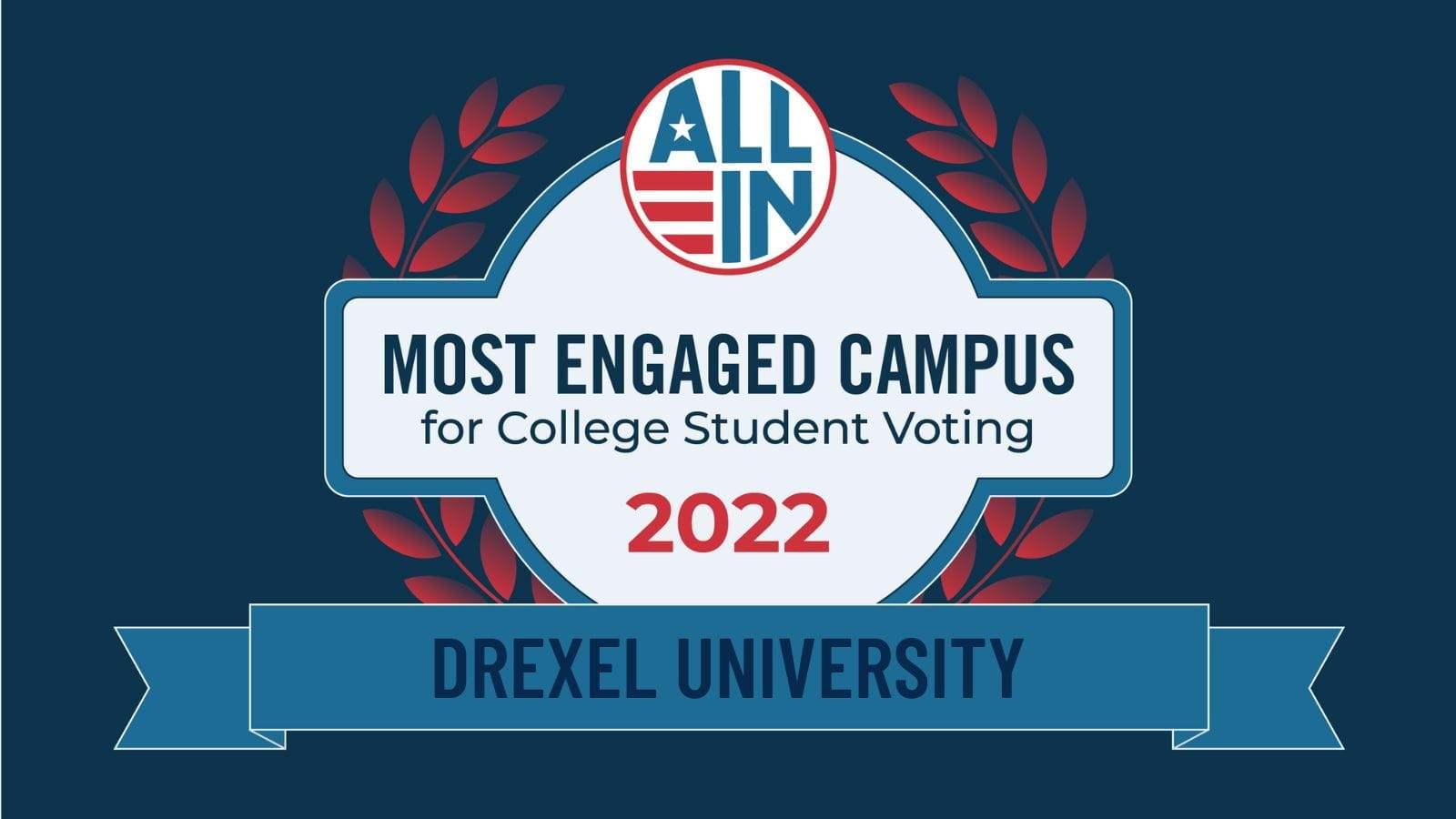 All in: Most Engaged Campus for College Student Voting 2022