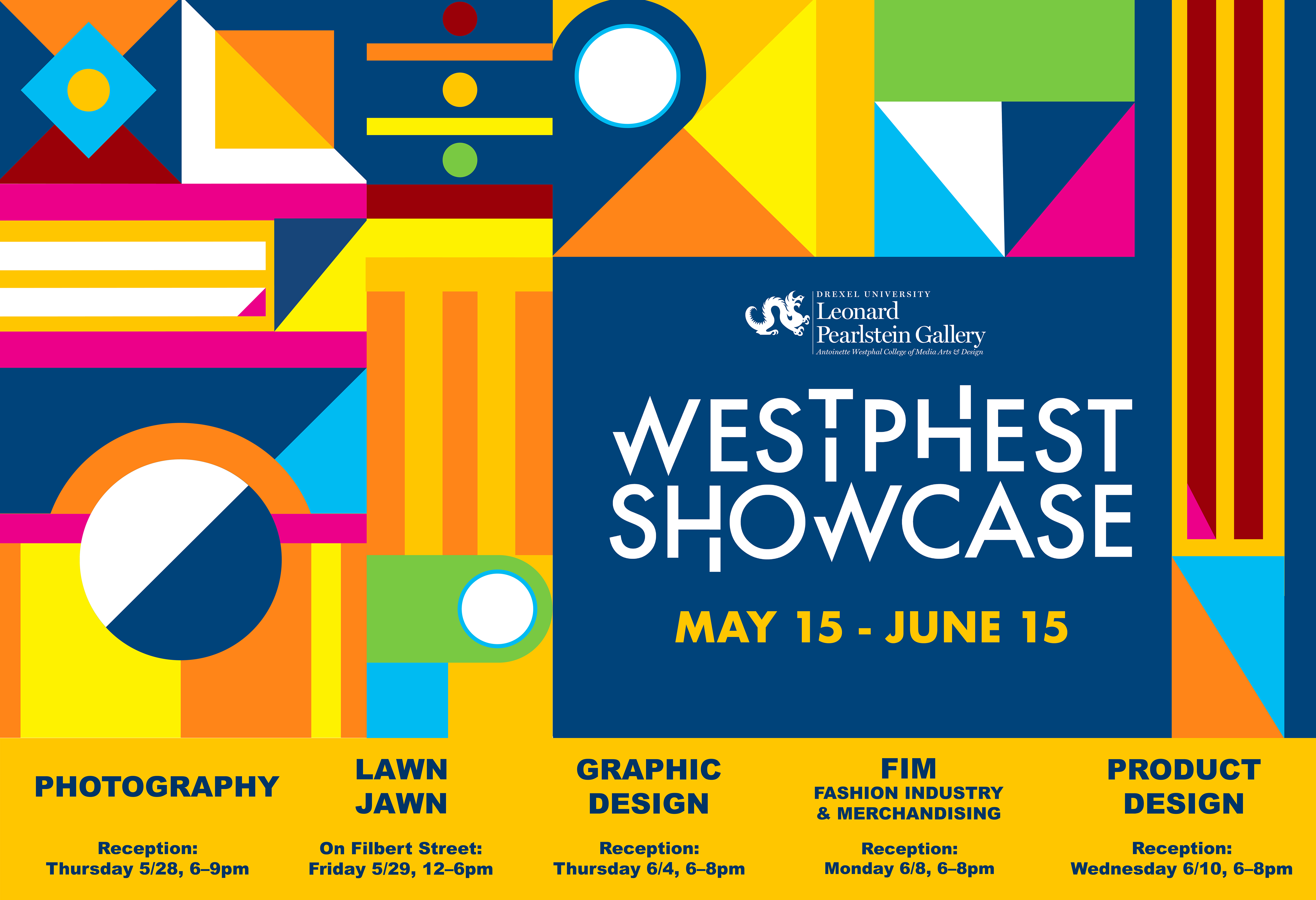 WestPhest SHowcase Banner with reception dates