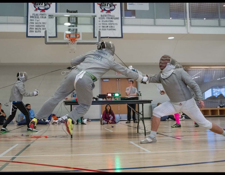 Students Fencing