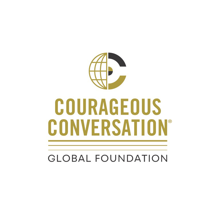 Courageous Conversations Global Foundation logo gold-black