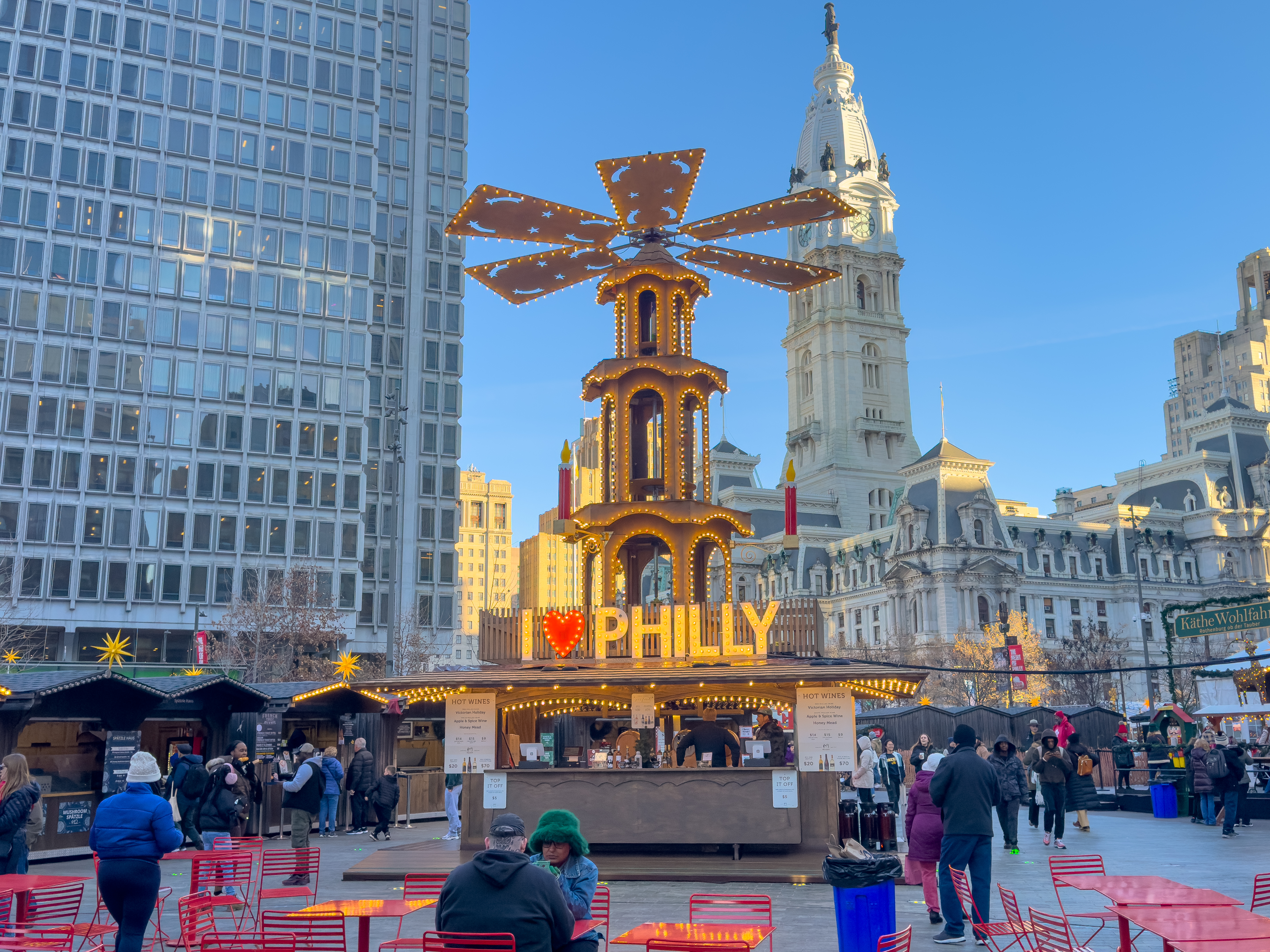 Love Park Christmas Village 2025
