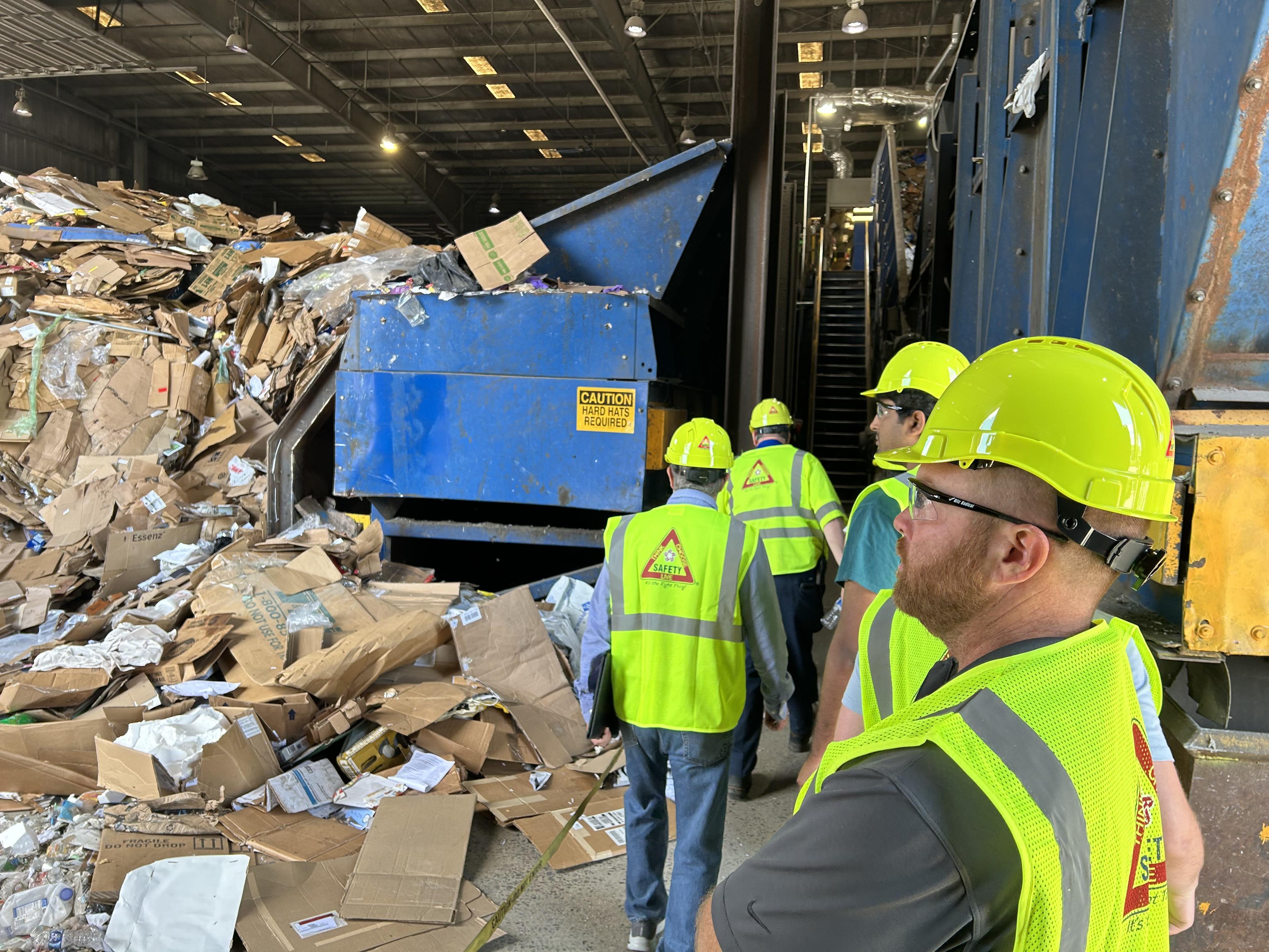 Drexel Climate & Sustainability Field Trip to Republic Services