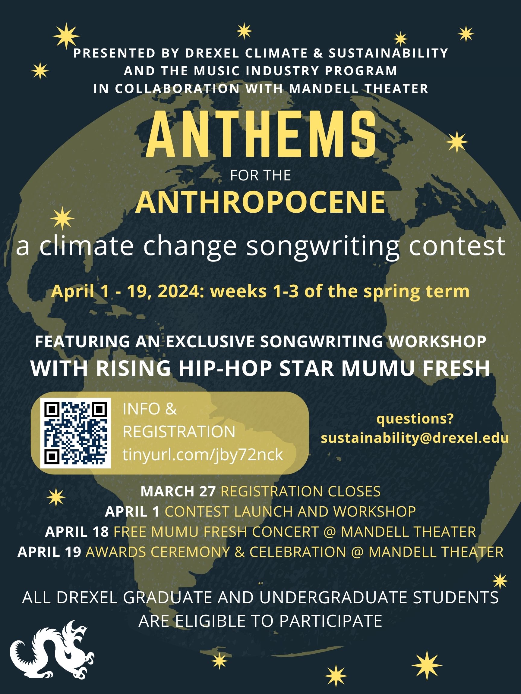 Anthems for the Anthropocene: a climate change songwriting contest