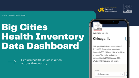 Screenshot of Big Cities Health Inventory Data Dashboard