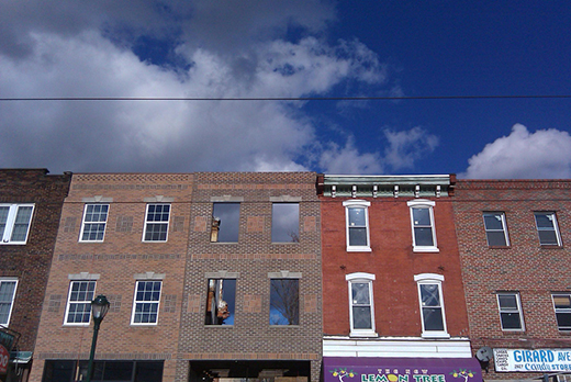 Houses on Girard Avenue, West Philadelphia