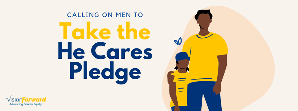 Take the He Cares Pledge