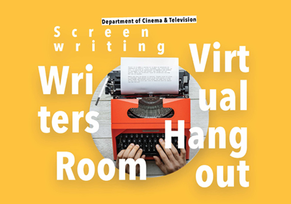 Writers Room Virtual Hangout graphic