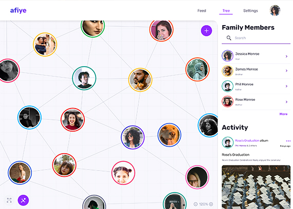 Afiye desktop screengrab