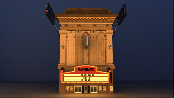 3D model of Fans Theater