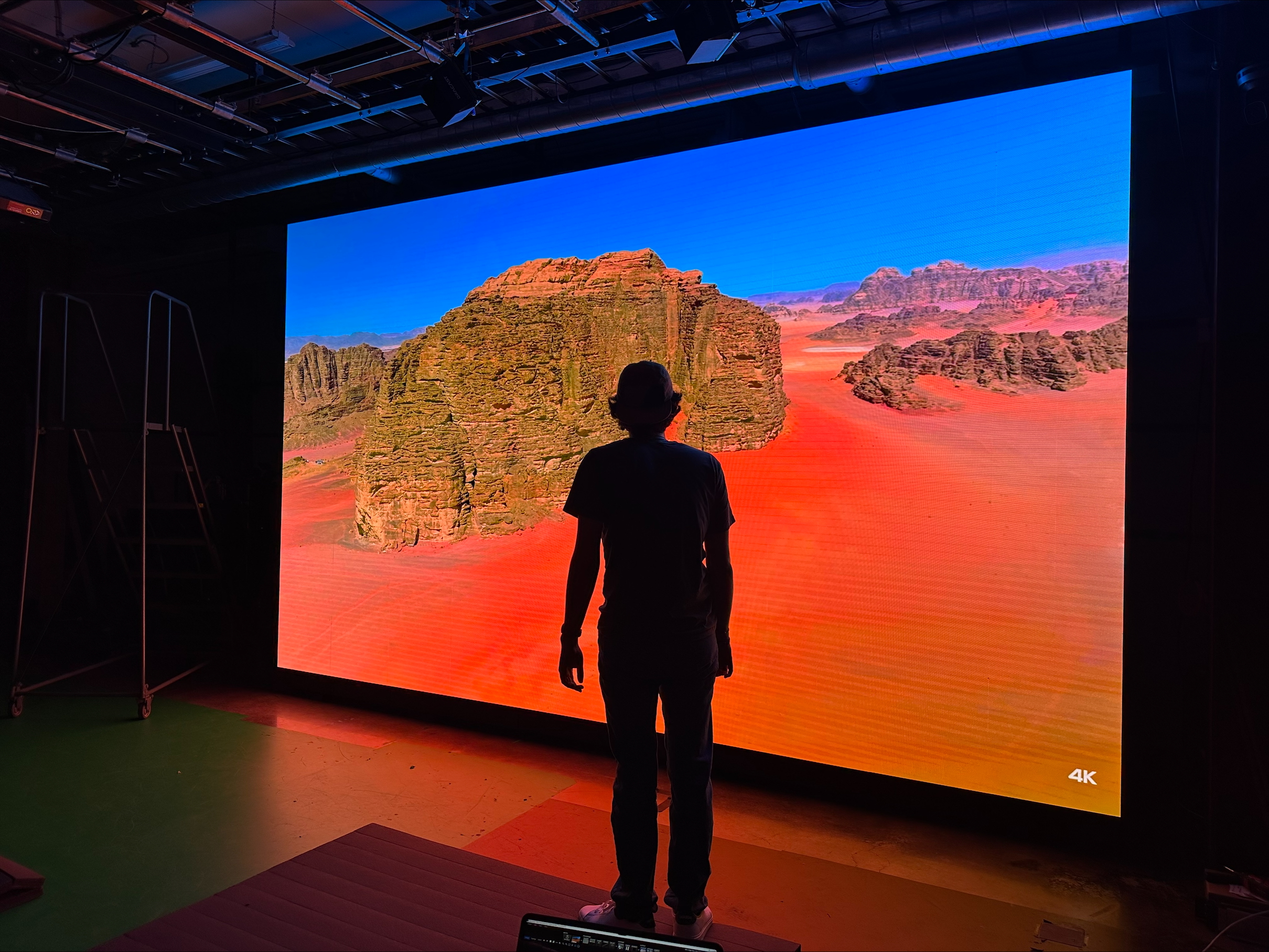 Digital Media's LED Volume wall