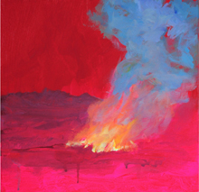 Painting of fire