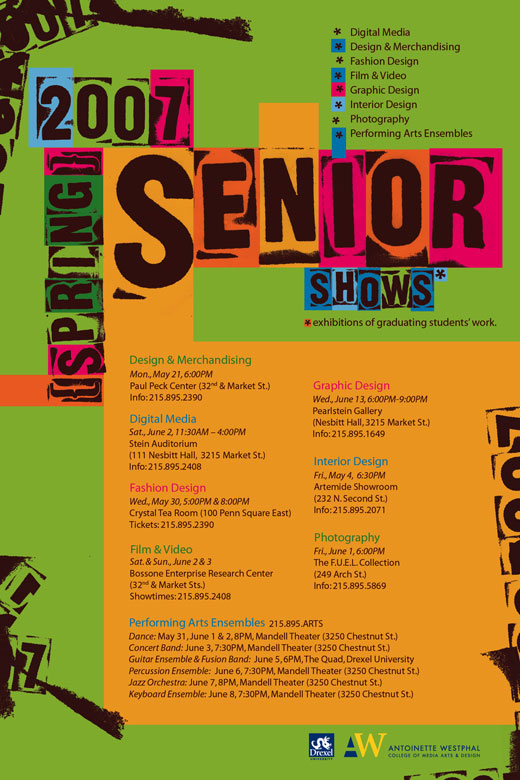 2007 Spring Senior Shows