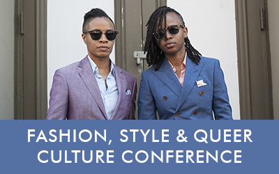 Fashion Style & Queer Culture Conference Button