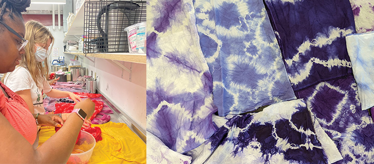 Fabric dyeing