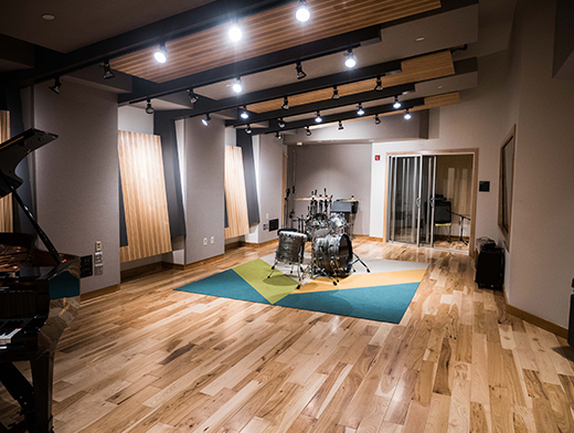 Recording Studio One Industry, Hardwood Flooring For Recording Studio