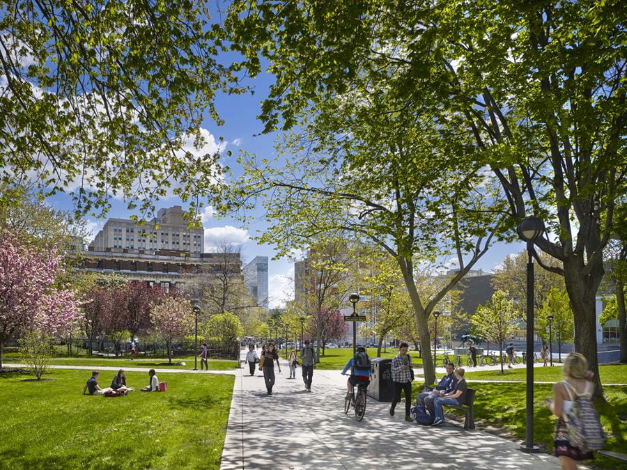 Lancaster Walk on Drexel's University City Campus