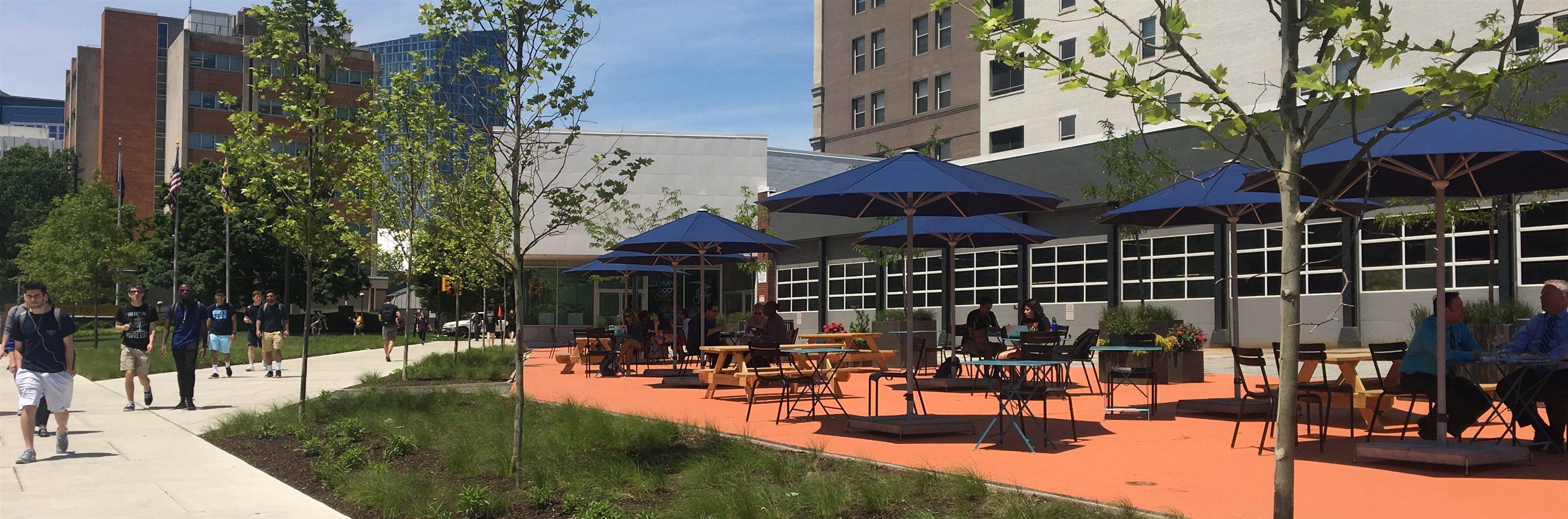 Lancaster Walk and Firestone Patio